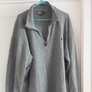 RALPH LAUREN 2X HOODIE GRAY